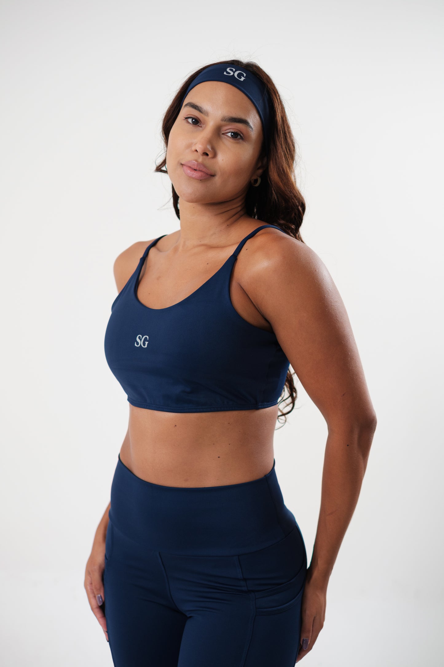 Top Slim Azul Marinho