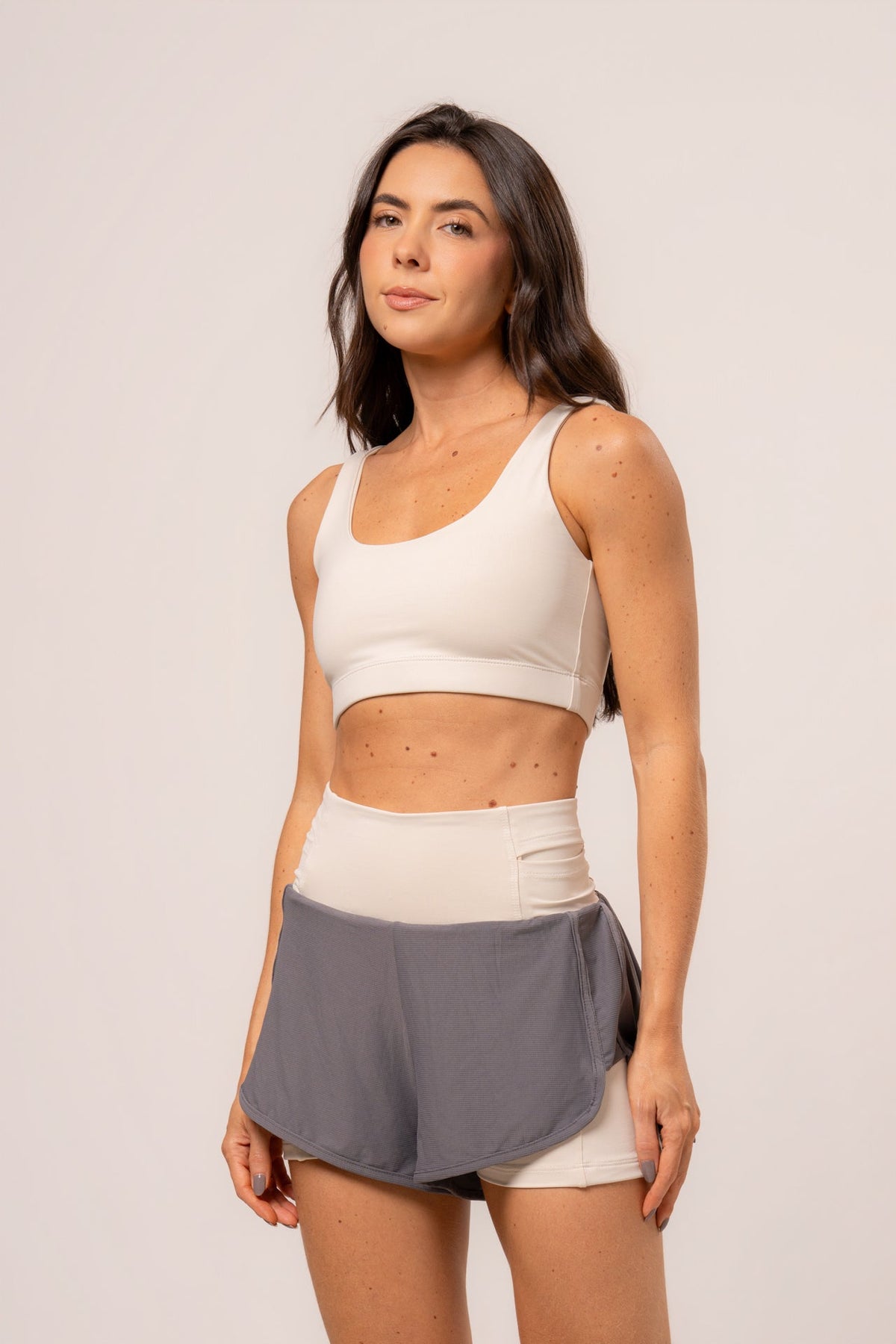 Conjunto Short Duplo e Top Soul Vanilla