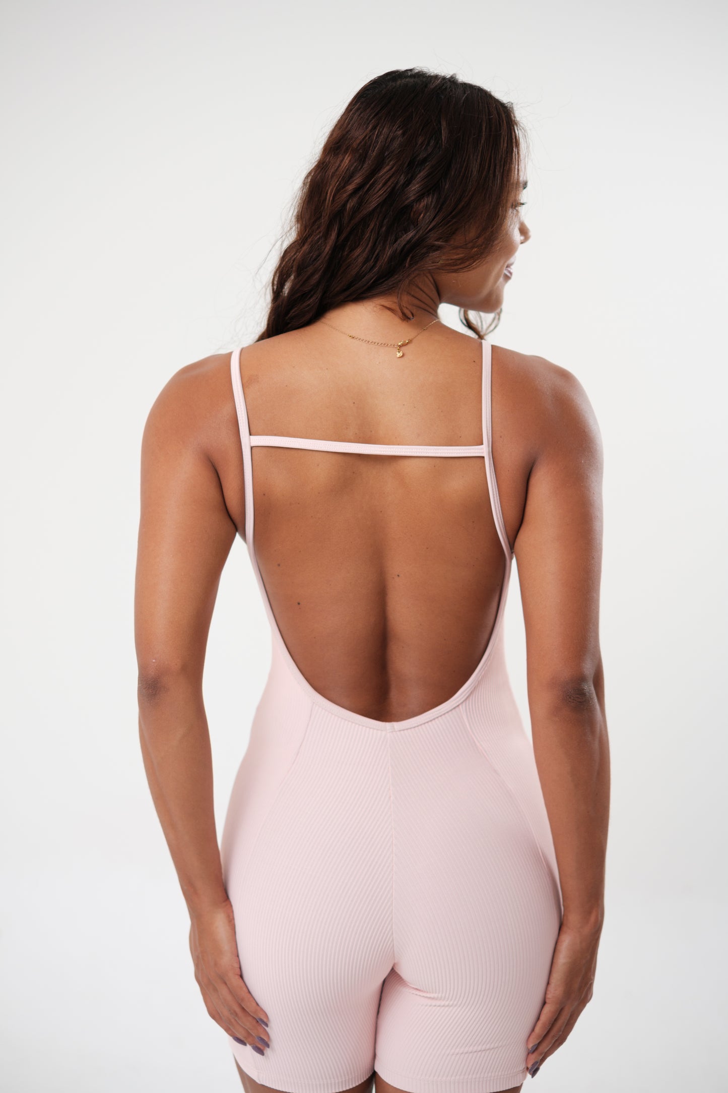 Macaquinho Blackout Rosa Seco