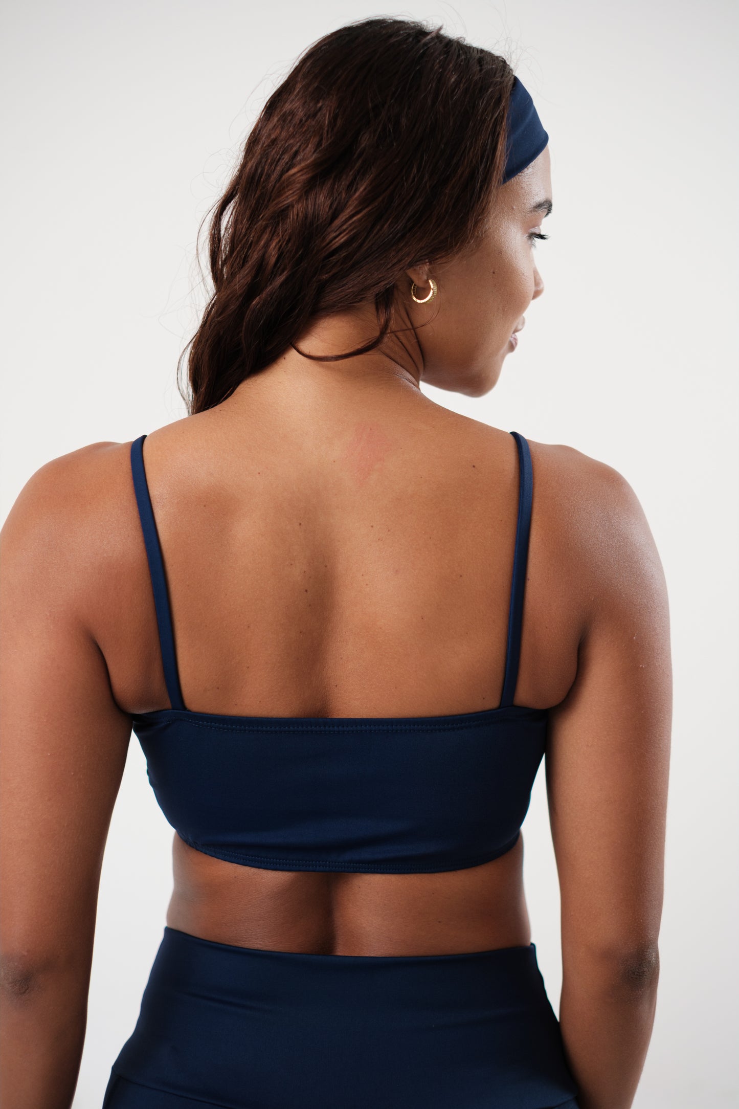 Top Slim Azul Marinho