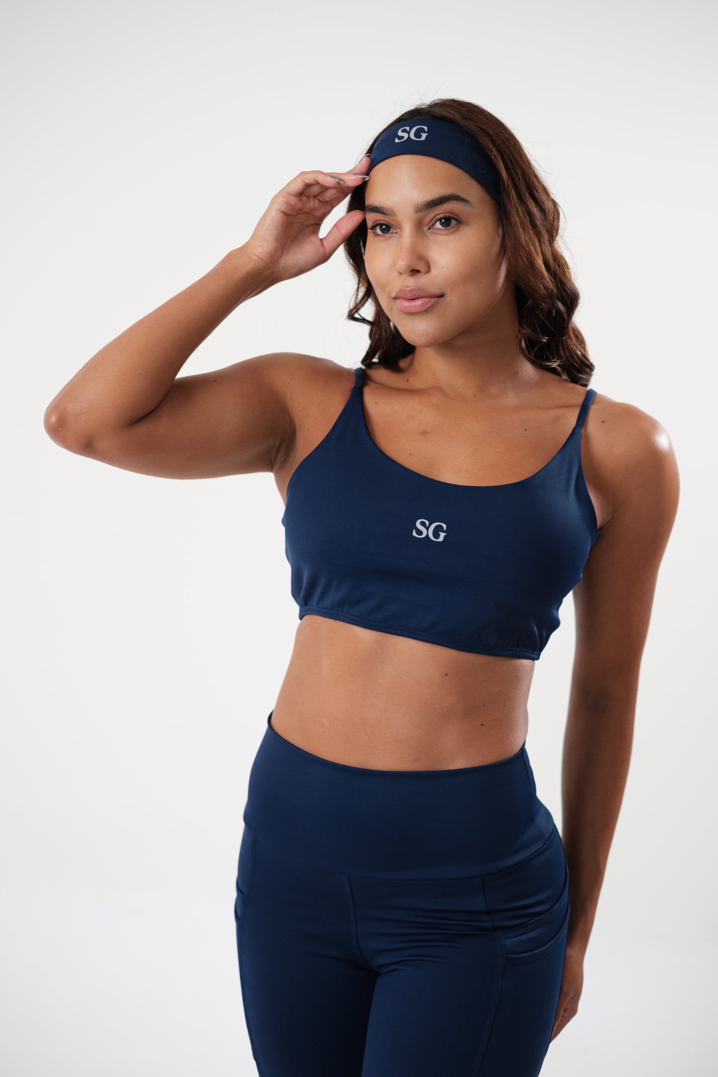 Top Slim Azul Marinho