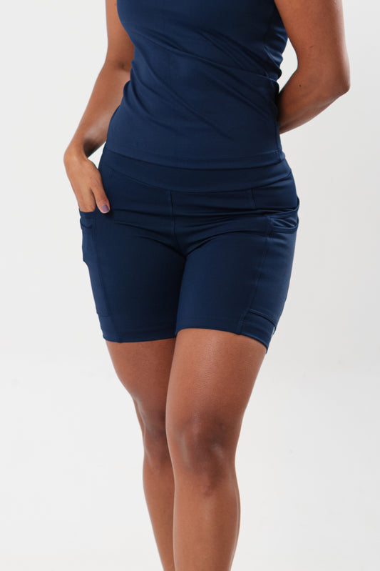 Bermuda Run Azul Marinho