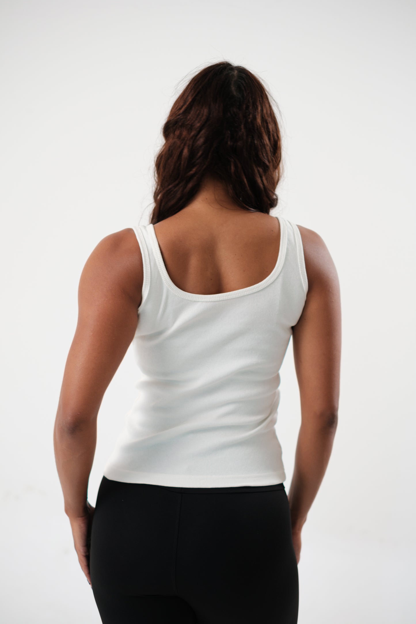 Regata Decote Quadrado Off White