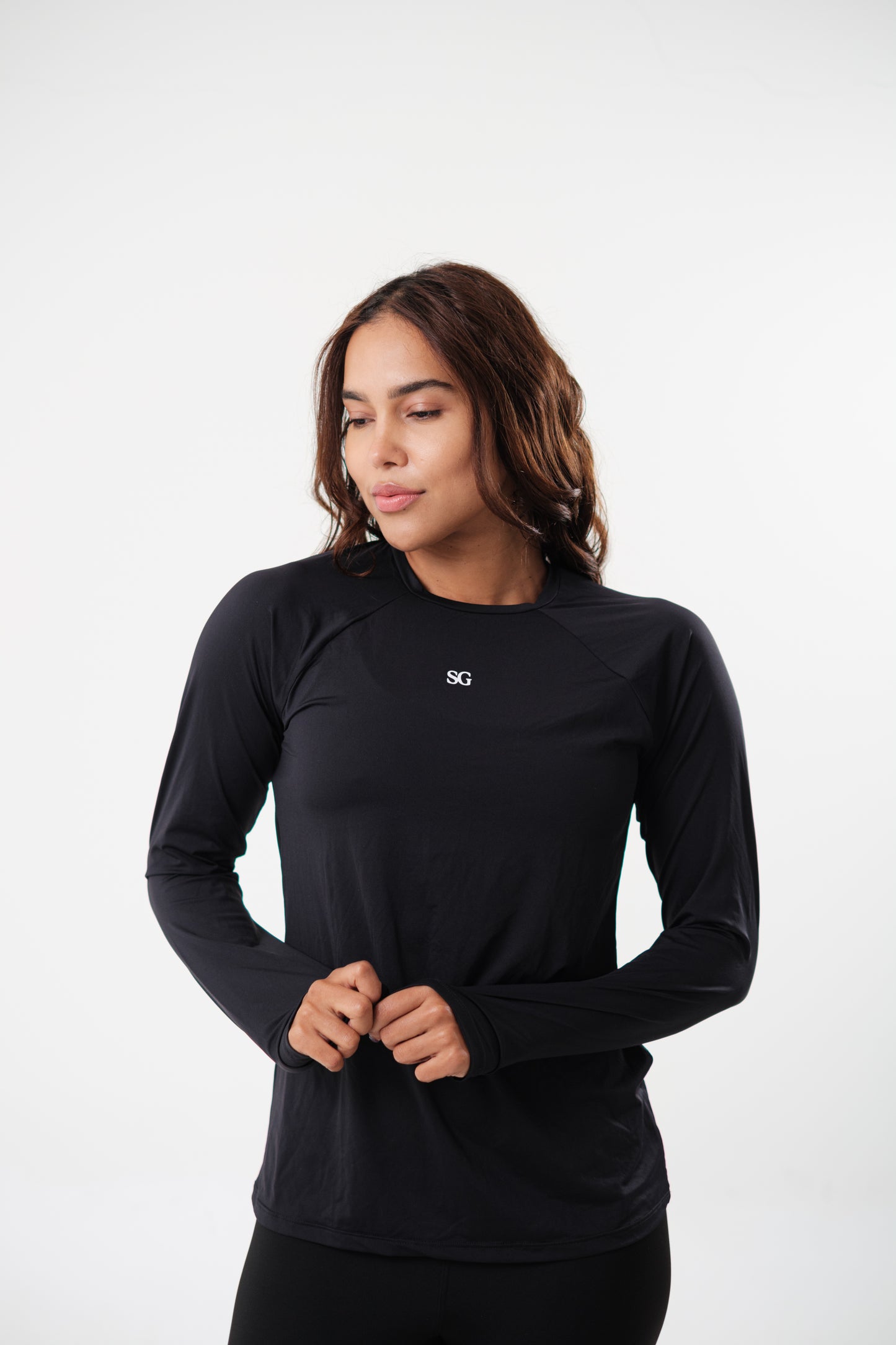 Blusa Manga Longa Soft Preto