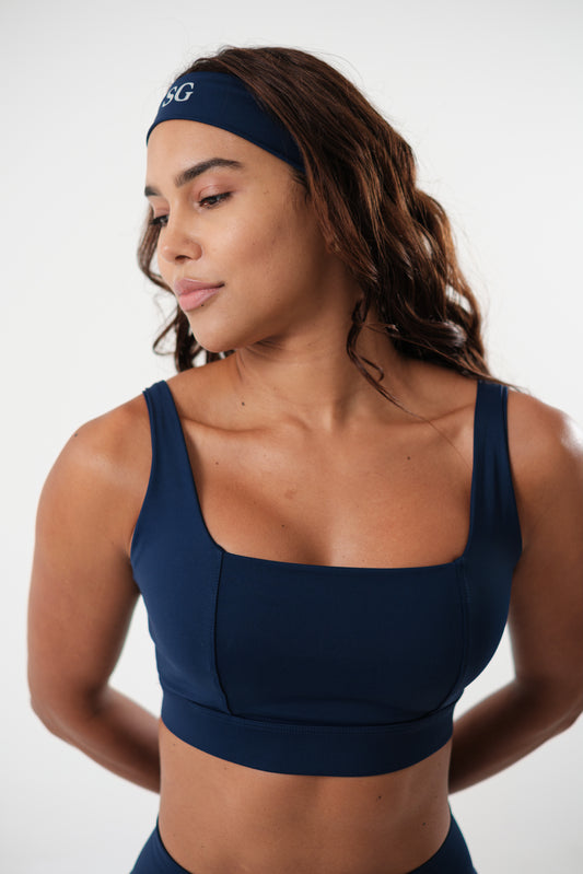 Top Run Estruturado Azul Marinho