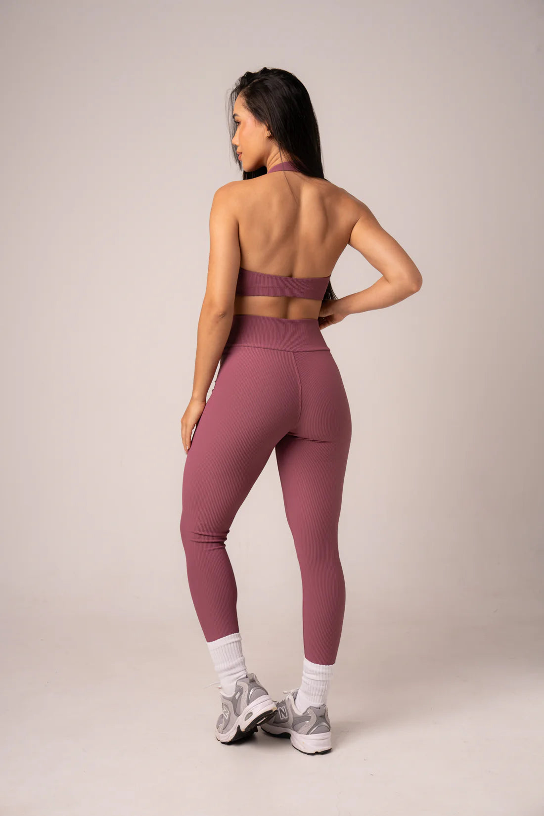 Conjunto Legging e Top Frente Única Blackout Tulip