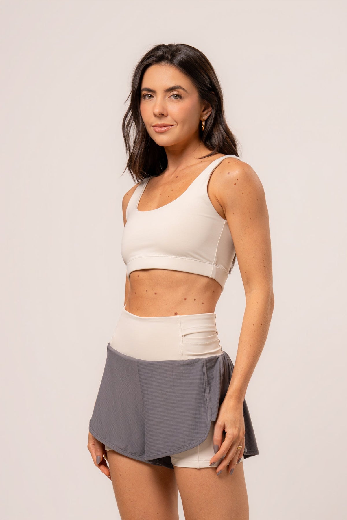 Conjunto Short Duplo e Top Soul Vanilla