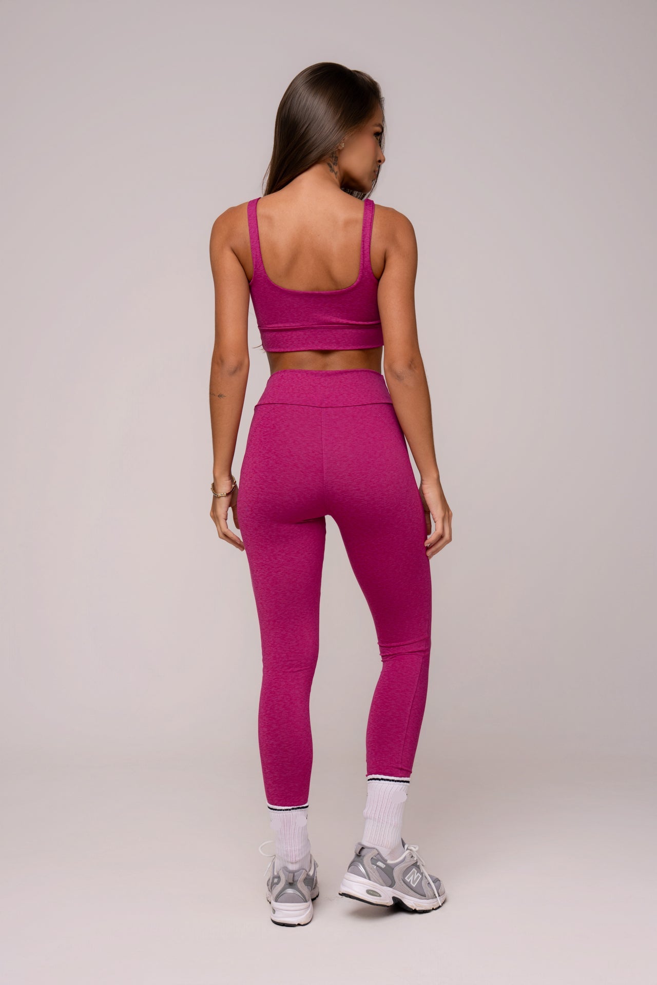 Conjunto Legging e Top Classic Essence Malva